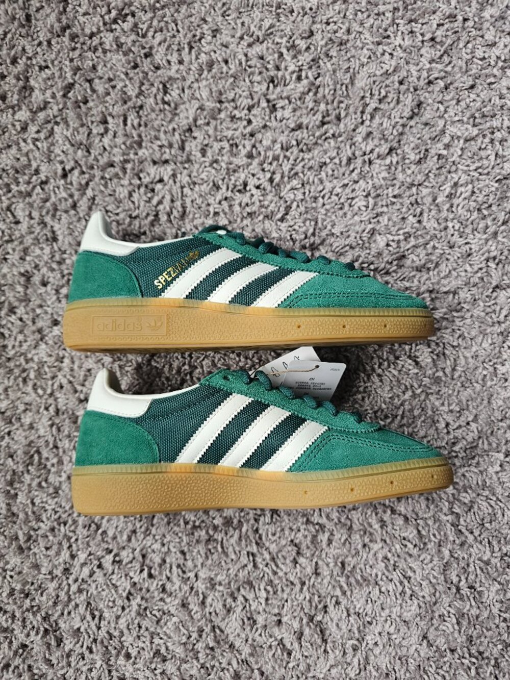 Adidas Handball Spezial shoes women's 5 in dark green - Picture 5 of 11